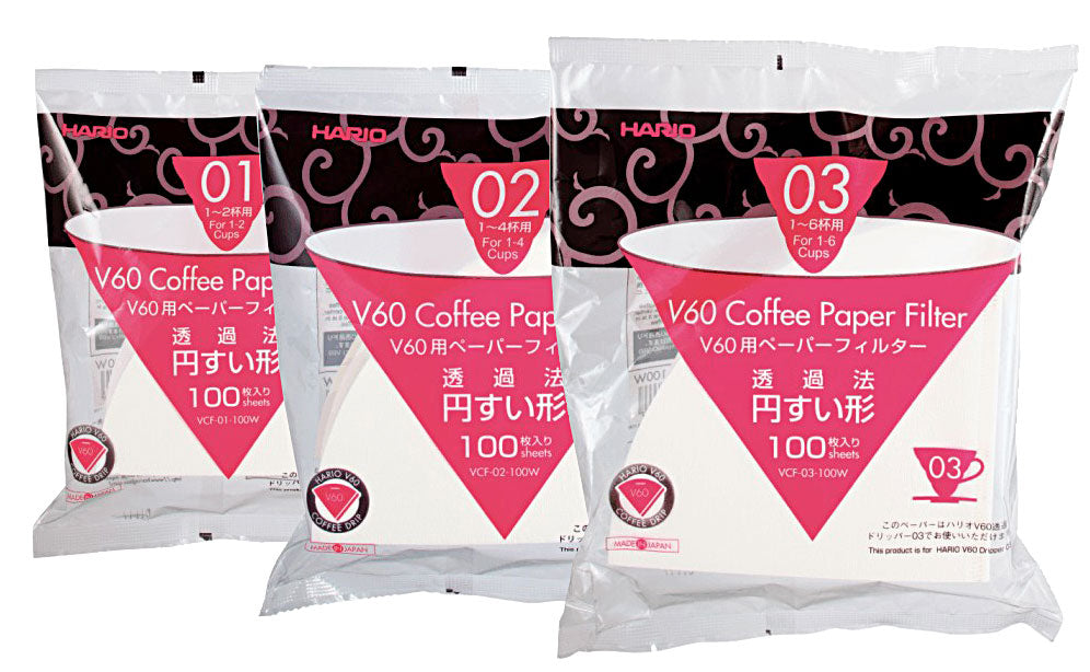 Hario kaffefilter 100 stk