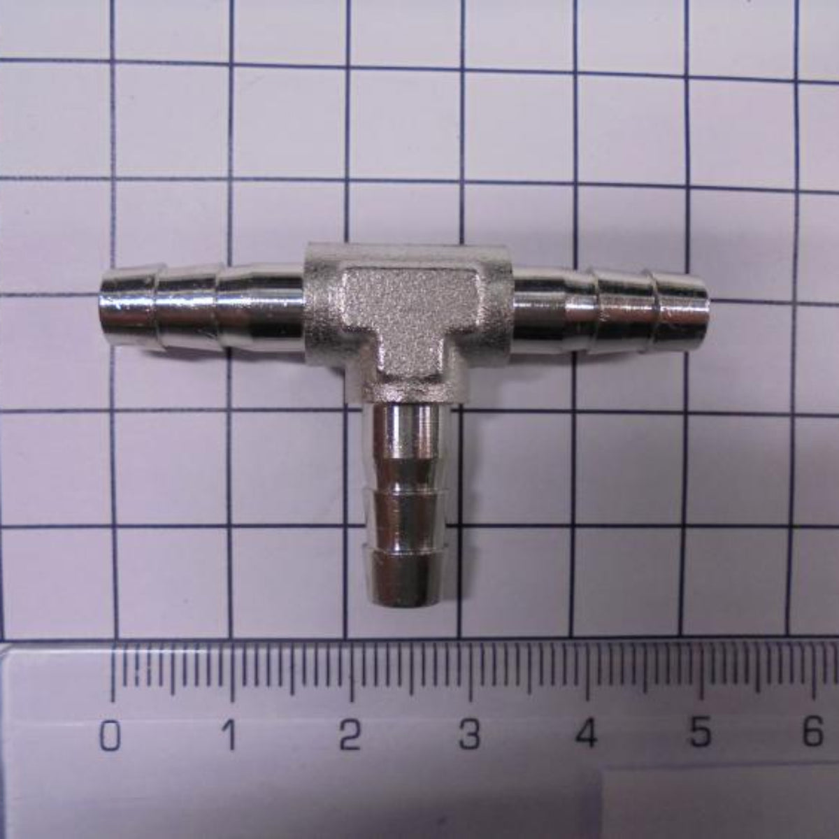 ECM T-piece Silicone hose Brass