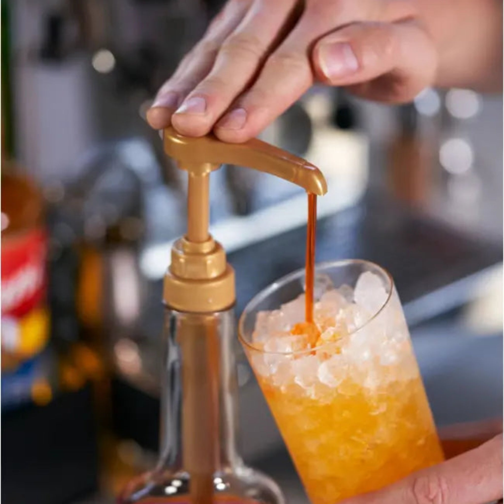 Pumpe til Torani sirup