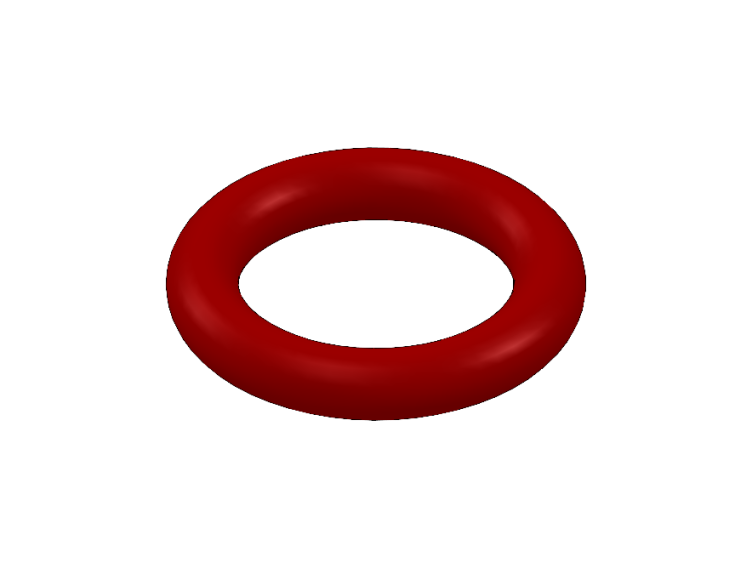ECM Seal Water Tank Adapter Bottom Seal OR 112 Red Silicone