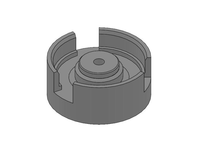 ECM Cartridge holder white Brita filter