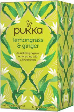 Pukka sitrongress og ingefær