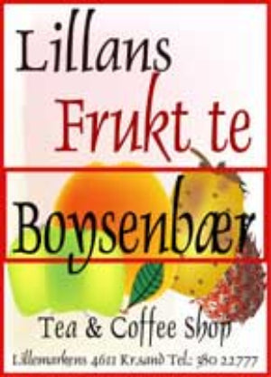 Boysenbær frukt te