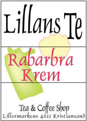 Grønn rabarbra krem.